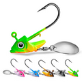 Spinner Fish Head Lead Head Hook